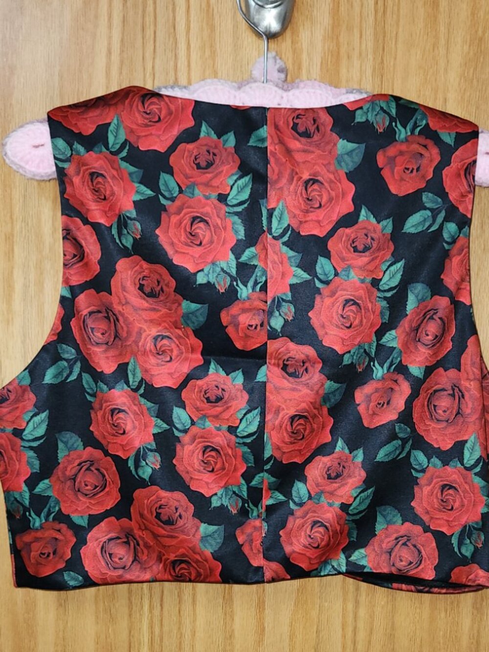 Rebel Love Clothing Elle Rebel Gothic Rose Wench Pirate Crop Top Corset XL - Picture 4 of 5